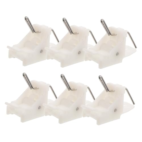 STOBOK 6 Stück Gefrierschrankzubehör Kühlschrank Clips Pilaster Regal Clip Ersatz Regalschnallen Gefrierregal Schnalle Ersatzteil Für Gefrierschrank Kommerzieller Regal Clip STOBOK 6 Stück Gefrierschrankzubehör Kühlschrank Clips Pilaster Regal Clip Ersatz Regalschnallen Gefrierregal Schnalle Ersatzteil Für Gefrierschrank Kommerzieller Regal Clip von STOBOK