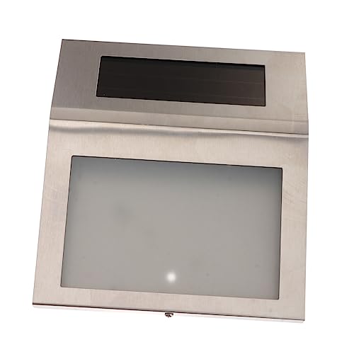STOBOK Solar Beleuchtetes Adressschild Wandleuchte Mit Energieeffizienter LED Für Hausnummern Für Außenanwendungen Einfache Montage Umweltfreundliche STOBOK Solar Beleuchtetes Adressschild Wandleuchte Mit Energieeffizienter LED Für Hausnummern Für Außenanwendungen Einfache Montage Umweltfreundliche von STOBOK