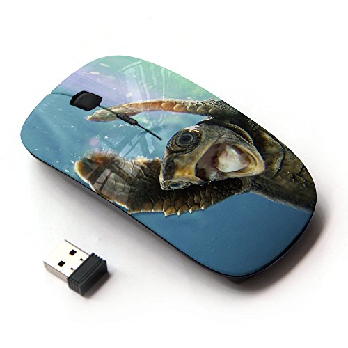 STPlus Schildkröte Tier 2,4 GHz Wireless drahtlose Maus mit ergonomischem Design und Nano-Empfänger von STPlus