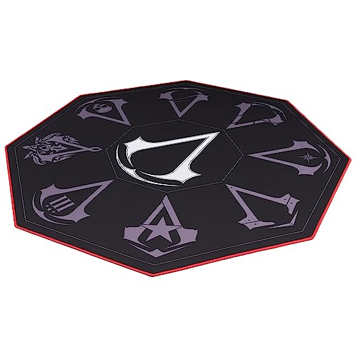 Assassin's Creed - rutschfeste Gamer-Bodenmatte für Gaming-Sitz/Sessel von SUBSONIC