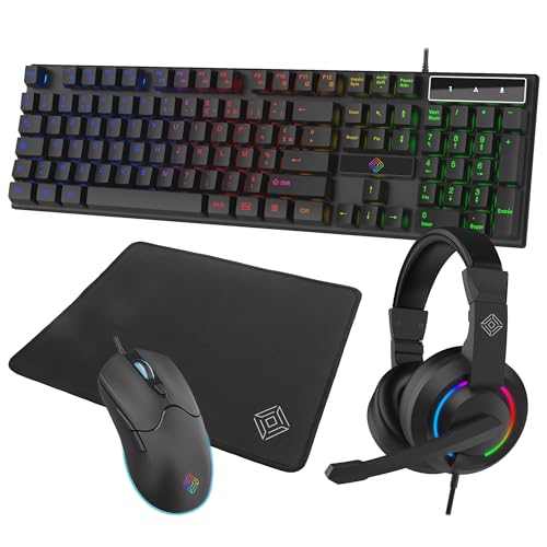 PC-Gaming-Paket 4 in 1 von SUBSONIC