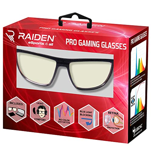 Subsonic Raiden - Pro Gaming-Brille - Gamer-Brille für Blaulichtschutz von SUBSONIC