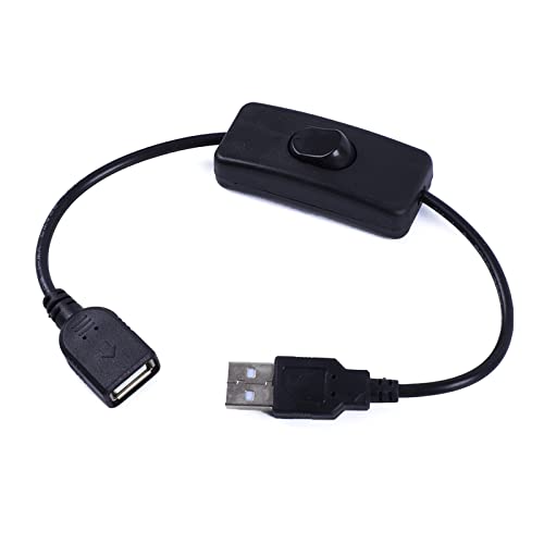 SUMMITDRAGON USB Kabel Männlich Zu Weiblich Schalter EIN/AUS Kabelverlängerungsadapter Für LED Lampe USB Lüfter Stromleitung 30 cm von SUMMITDRAGON