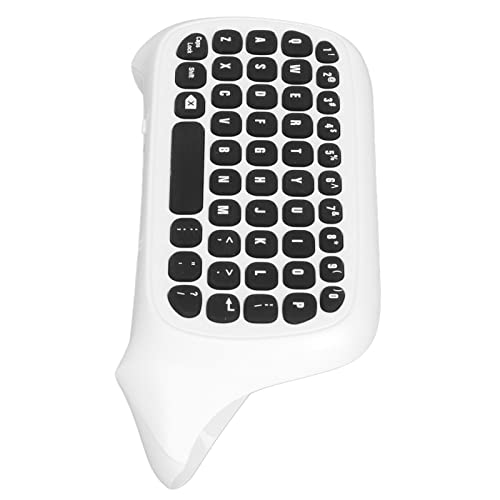 SUNGOOYUE Gamecontroller-Tastatur, 2,4-GHz-Sound-Headset-Tastatur mit Sound und Headset, Passend für Series X S One Chatpad (White) von SUNGOOYUE