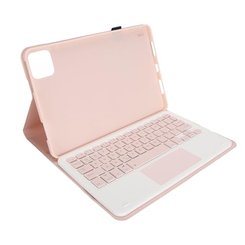 SUNGOOYUE Mi Pad 6 Pro 11 Zoll 2023 PU-Standabdeckung Tastaturhülle mit Trackpad (Rosa) von SUNGOOYUE