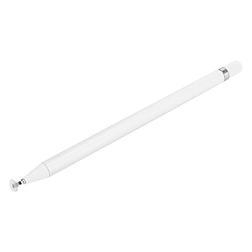 Universeller Touchscreen-Stylus, Zeichenstift für Smartphone, Tablet, Grau, Rosa, Weiß, Schwarz, Geeignet für -Benutzer (White) von SUNGOOYUE