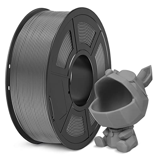 SUNLU Meta PLA Filament 1,75 mm, Hohe Zähigkeit, Bessere Liquidität PLA-Filament für Schnelleren 3D-Druck, Maßgenauigkeit +/- 0,02 mm, 1 KG Spule, Grau von SUNLU
