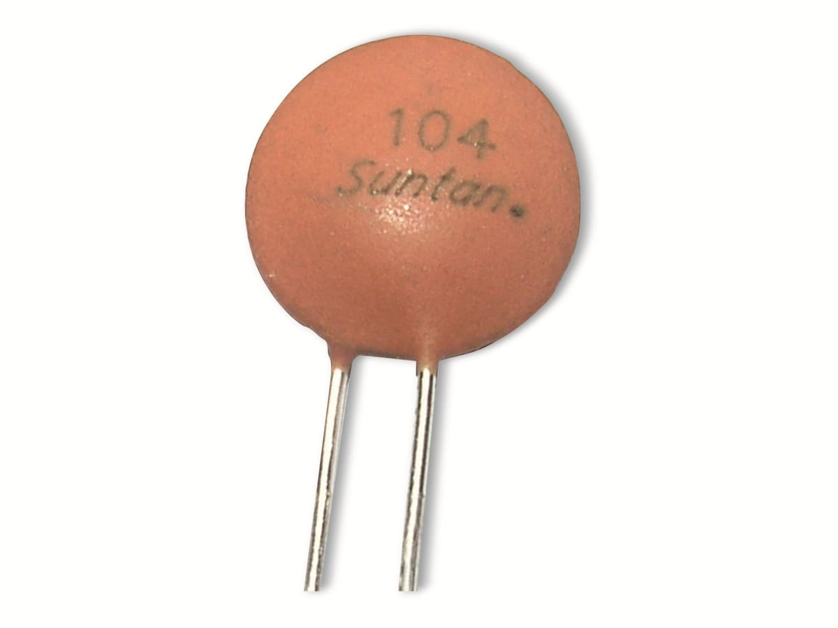 SUNTAN Kerko, Vielschicht, TS15002H100KSBNB0R, 10pF, 500V, RM: 5.08, radial, ±0,5pF von SUNTAN