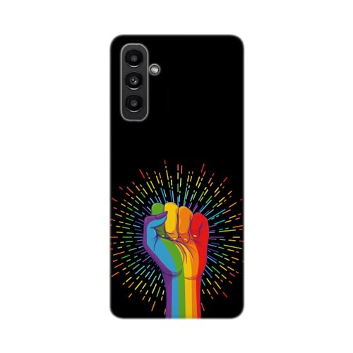 Transparente Schutzhülle für Samsung Galaxy, bedruckt in Frankreich, Rainbow Flag, LGBT+ Pride und Combat – Galaxy A13 5G von SUPER FABRIQUE