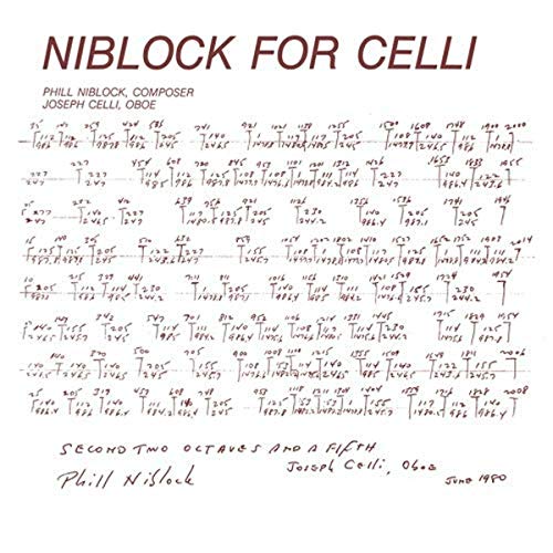 Niblock for Celli / Celli Plays Niblock von SUPERIOR VIADUCT