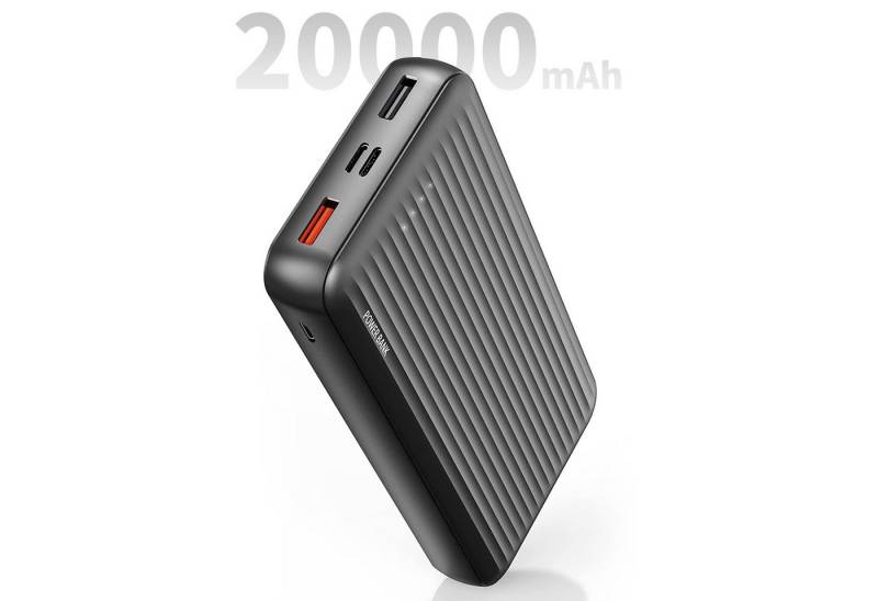 SURFOU Powerbank 20000mAh Externe Handyakkus Batterie USB Type C Externe Akku Powerbank, Tragbares Ladegerät von SURFOU