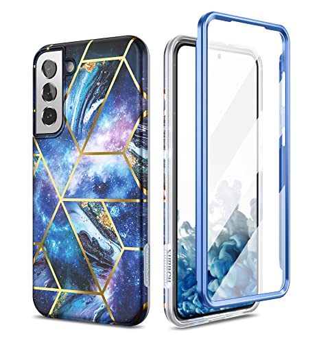 SURITCH Kompatibel mit Samsung Galaxy S22 Plus Hülle 360 Grad Hüllen mit Integriertem Displayschutz Komplettschutz Handyhülle Schutzhülle für Samsung Galaxy S22 Plus 5G 6.6 Zoll (Sternenhimmel blau) SURITCH Kompatibel mit Samsung Galaxy S22 Plus Hülle 360 Grad Hüllen mit Integriertem Displayschutz Komplettschutz Handyhülle Schutzhülle für Samsung Galaxy S22 Plus 5G 6.6 Zoll (Sternenhimmel blau) von SURITCH