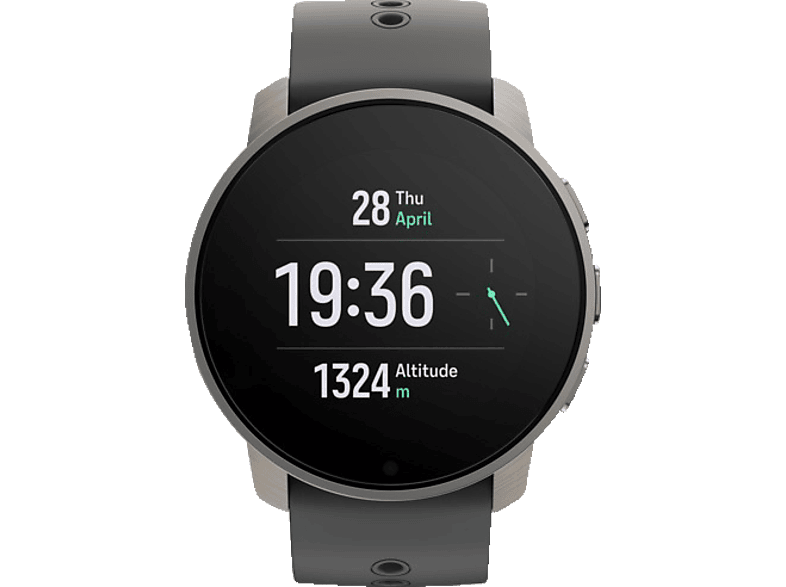 SUUNTO 9 PEAK PRO Smartwatch Bracelet: silicone, Housing: Titanium 5, glass fiber reinforced polyamide, Glass material: sapphire crystal, Bezel: Grade 5 Silikon, 125-175, Slate von SUUNTO