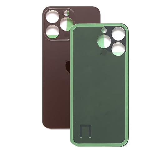 Backcover Akkudeckel passend für iPhone Serie 14 Pro Max Ersatzrückglas mit vergrößertem Kameraloch für einfache Montage. OEM (Lila) von SVV