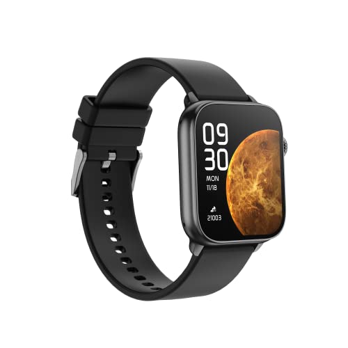 SWGOTA 2024 Smartwatch Herren und Damen mit Telefonfunktion, Fitnessuhr mit 100+ Sportmodi, SpO2, Herzfrequenzmesser, Schlafmonitor, Schrittzähler, IP68 Wasserdicht, Android/iOS, Schwarz von SWGOTA