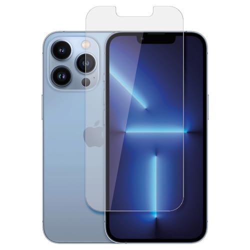 SWIDO 4 Stück, Panzer Schutz Folie kompatibel mit Apple iPhone 13 Pro, Displayschutz, Glasschutz, Ultra-klar, Made in Germany von SWIDO