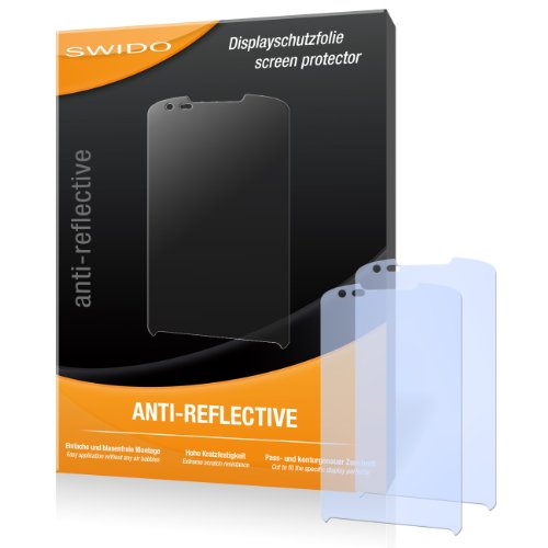 SWIDO X034309 antireflektierend hartbeschichtet Displayschutzfolie für Samsung Galaxy Xcover 2/Xcover II (2-er Pack) von SWIDO