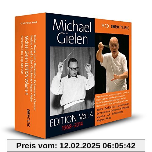 Michael Gielen Edition, Vol.4: 1968 - 2014 von SWR Sinfonieorchester Baden-Baden u. Freiburg