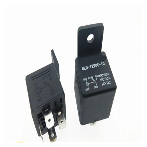 10pcs 5 Pin 40A Waterproof Car Relay Long Life Automotive Relays Normally Open SLD-12VDC-1C SLD-24VDC-1C DC 12V/24V Relay SXAGOAJCS(24V) von SXAGOAJCS