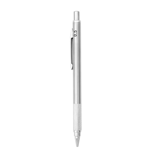 SXRQ Druckbleistift, Zeichnen, automatischer Bleistift, 0,30 mm - 2,0 mm, Metall, Zeichenstift für Studenten, Maler, Skizzieren, Zeichnen von SXRQ