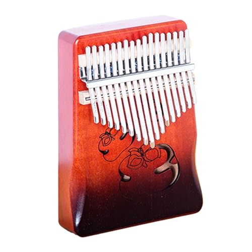 SXTYYH 17 Tasten Kalimba for Anfänger Fingerklavier Tragbar Hölzernes Daumenklavier Musikinstrument for Weihnachten Geburtstag Erwachsene Musikliebhaber(17 tones H) von SXTYYH