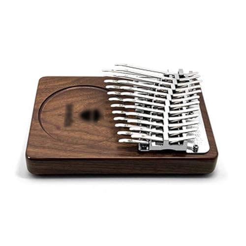 SXTYYH Kalimba 24/34 Tasten Daumenklavier, Tragbar Walnuss Doppelschichtig Thumb Piano Mit Anleitung, Tragetasche, Stimmhammer Musikinstrument Weihnachtsgeschenk(24-tone) von SXTYYH