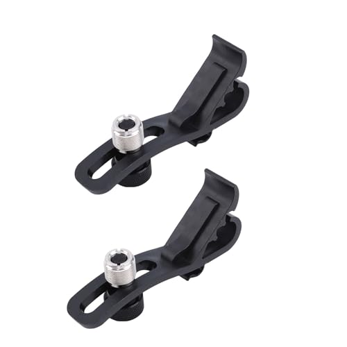 2/4pcs Trommelmikrofon Clip Mikrofon Schocksicherer Klemmhalter Einstellbar von SYJHHWGS