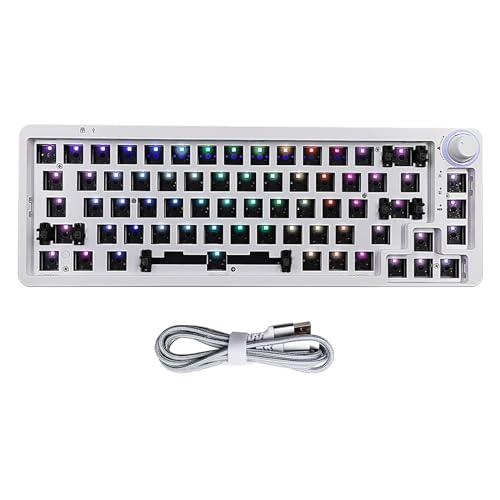 SYJHHWGS LK67/KF068 Hot Swappable Acrylkabel Mechanische Tastatur Barebone Kits Programmierbare Schalter Makropad von SYJHHWGS