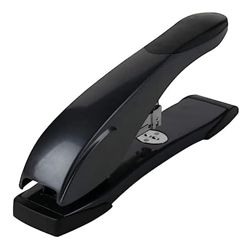 Bürohefter Tragbarer, robuster Metall-Schreibtischhefter, multifunktional, groß, 60 Blatt, for Büro, Schule, Papierbindung, Desktop-Hefter Kleiner Hefter(Black) von SYLGXH