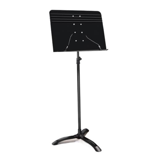 Notenständer Notenständer, Multifunktionaler Notenständer For Gitarre, Violine, Klavier, Musikinstrument, Tragbar, For Anheben, Dirigentenpult Desktop-Notenständer(Black) von SYLGXH