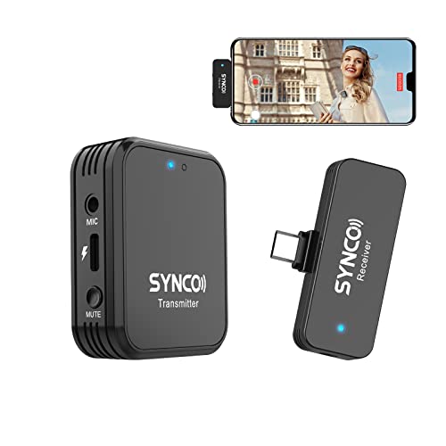 SYNCO G1TL Wireless Camcorder Mikrofone Handy (Type-CC) von SYNCO