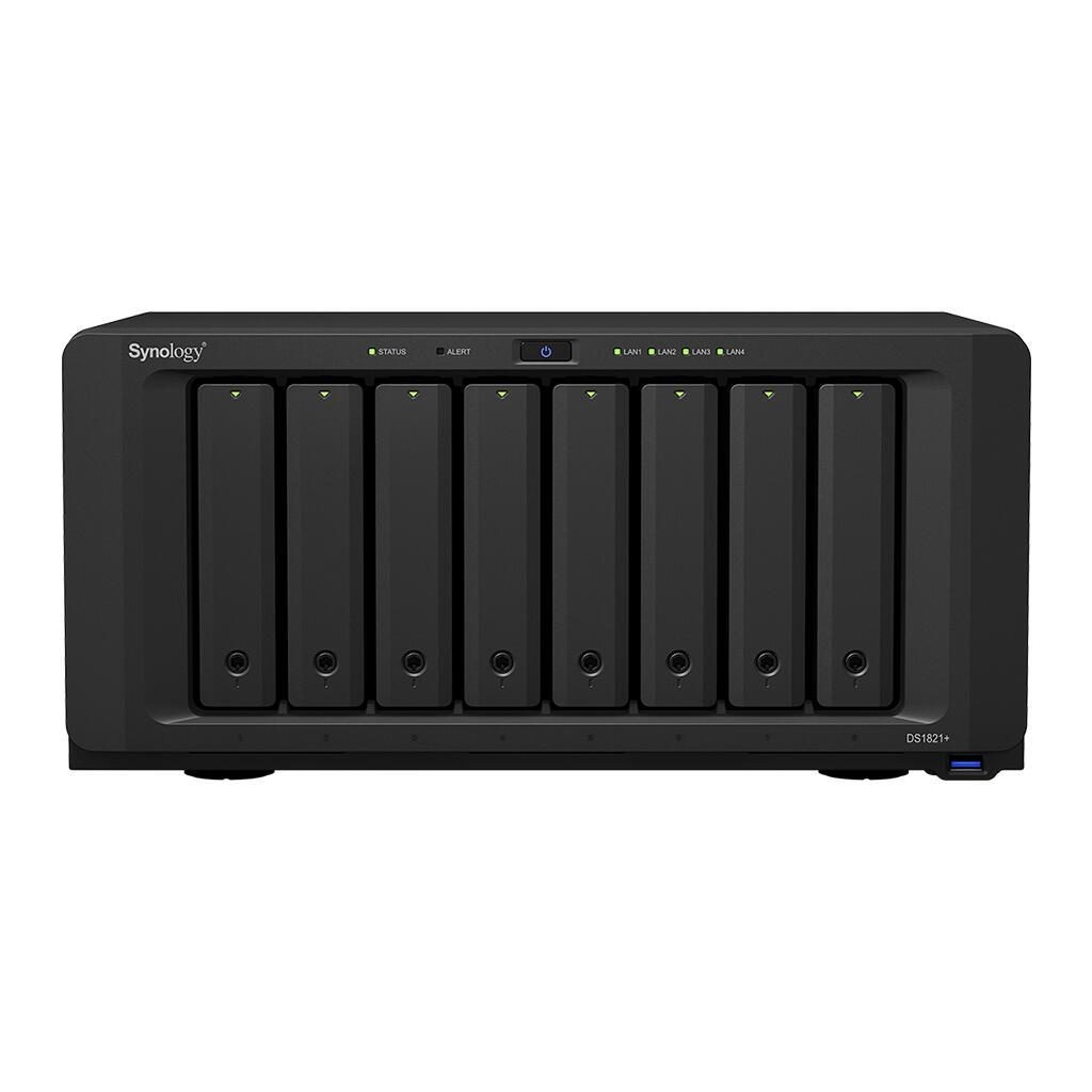 Synology DiskStation DS1821+ 8 Einschübe NAS-Server Leergehäuse (DS1821+) von SYNOLOGY