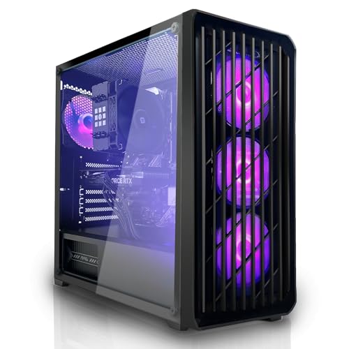 SYSTEMTREFF Basic Gaming PC AMD Ryzen 5 PRO 4650G 6x4.2GHz | AMD RX Vega 7 4K HDMI DX12 | 512GB M.2 NVMe + 1TB HDD | 16GB DDR4 RAM | WLAN Desktop Computer Rechner für Gamer, Zocker von SYSTEMTREFF