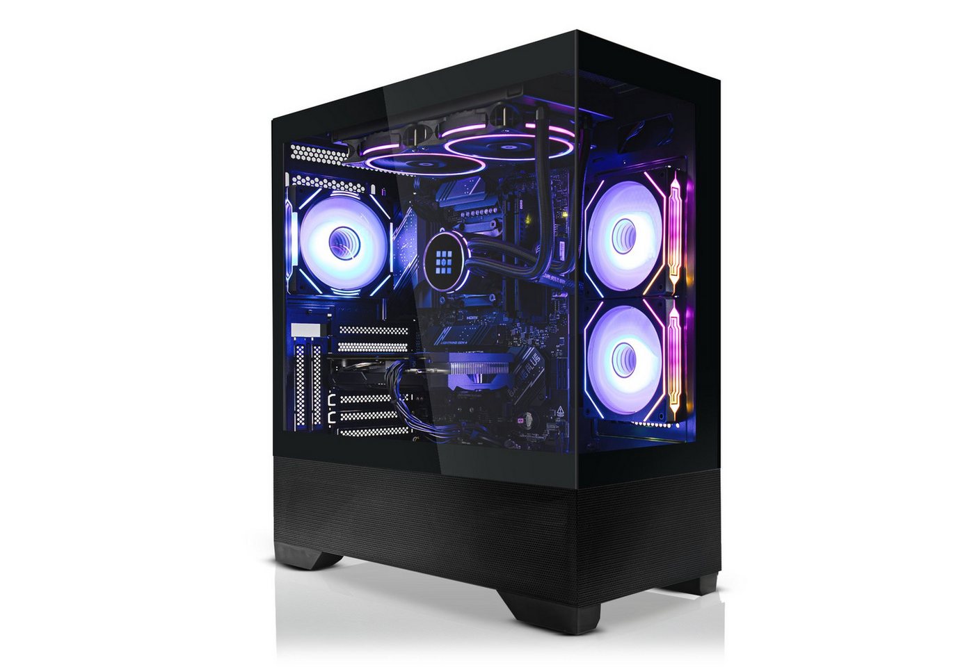 SYSTEMTREFF Gaming-PC (AMD Ryzen 7 7800X3D, Radeon RX 7900 XT, 32 GB RAM, 1000 GB SSD, Wasserkühlung) von SYSTEMTREFF