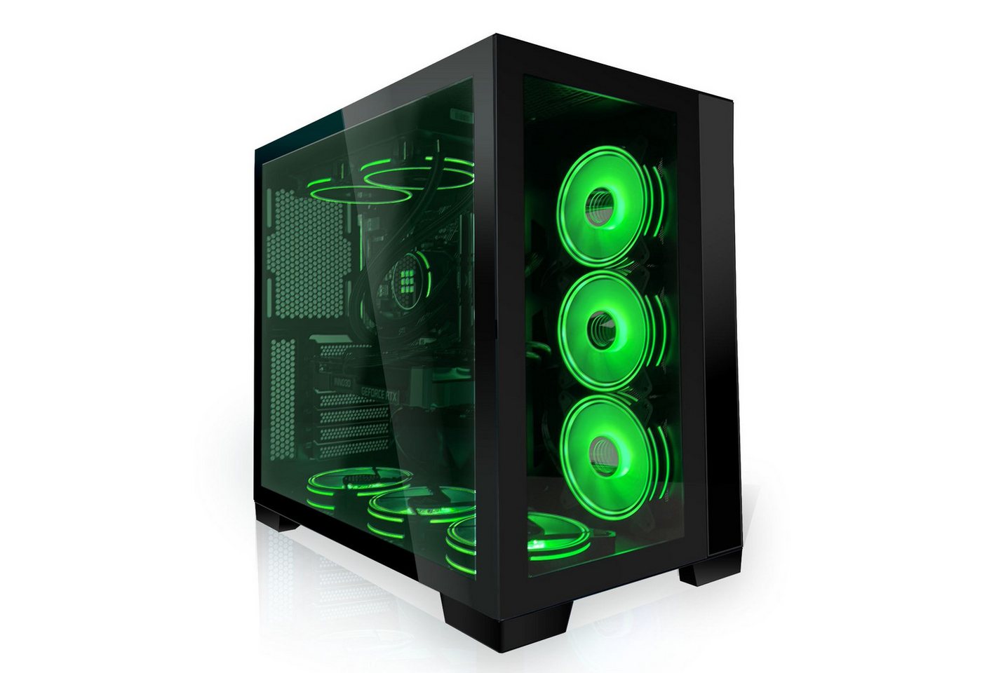 SYSTEMTREFF Gaming-PC (AMD Ryzen 7 9700X, GeForce RTX 4080 Super, 32 GB RAM, 1000 GB SSD, Luftkühlung) von SYSTEMTREFF