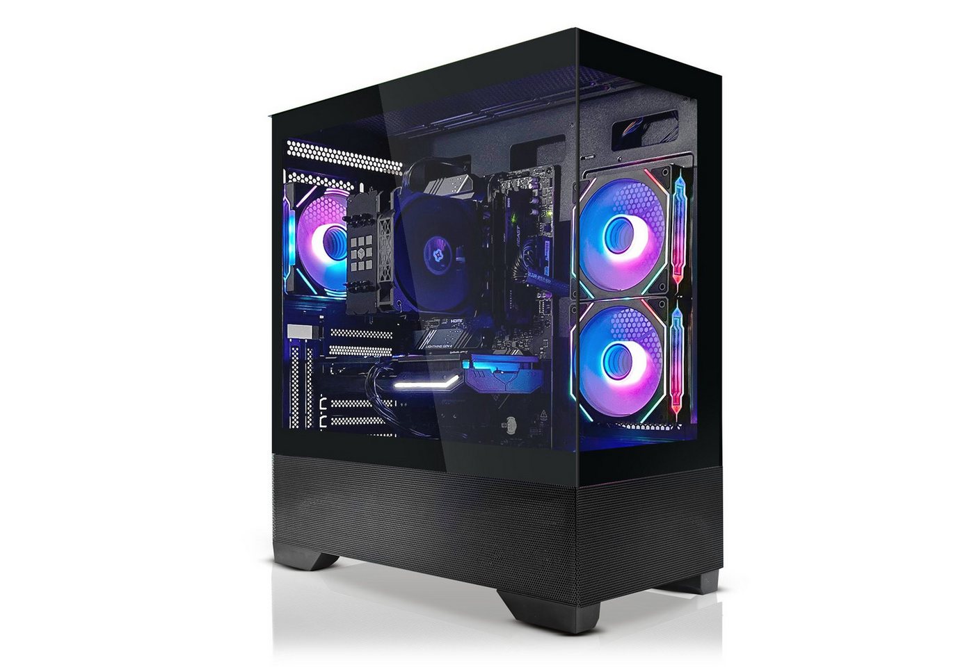 SYSTEMTREFF Gaming-PC (Intel Core i7 12700K, GeForce RTX 4070 Ti Super, 32 GB RAM, 1000 GB SSD, Luftkühlung) von SYSTEMTREFF