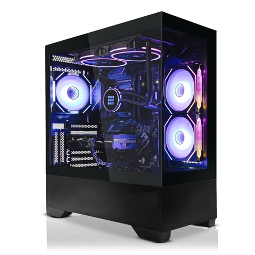 SYSTEMTREFF Gaming PC Intel Core i7-13700KF 16x5.4GHz | AMD Radeon RX 7700 XT 12GB DX12 | 1TB M.2 NVMe | 32GB DDR5 RAM | WLAN Desktop Computer Rechner für Gamer, Zocker & Streamer von SYSTEMTREFF