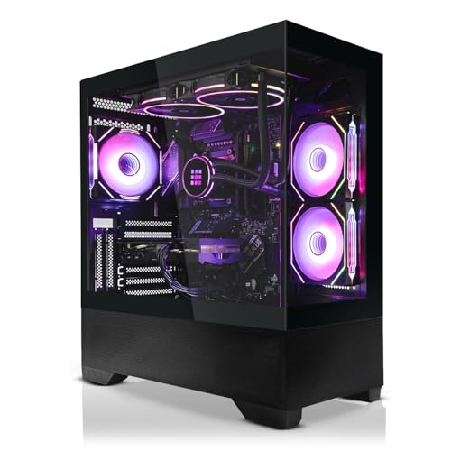 SYSTEMTREFF High-End Gaming PC AMD Ryzen 7 7800X3D 8x5GHz | AMD Radeon RX 7900 XTX 24GB DX12 | 2TB M.2 NVMe | 32GB DDR5 RAM | WLAN Desktop Computer Rechner für Gamer, Zocker & Streamer von SYSTEMTREFF