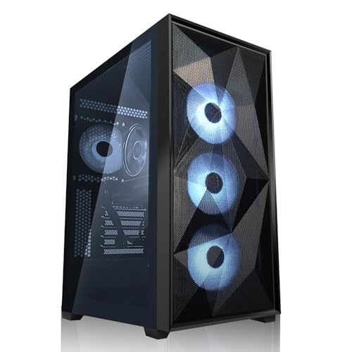 SYSTEMTREFF High-End Gaming PC AMD Ryzen 7 7800X3D 8x5GHz | Nvidia GeForce RTX 4090 24GB DX12 | 2TB M.2 NVMe | 32GB DDR5 RAM | WLAN Desktop Computer Rechner für Gamer, Zocker & Streamer von SYSTEMTREFF