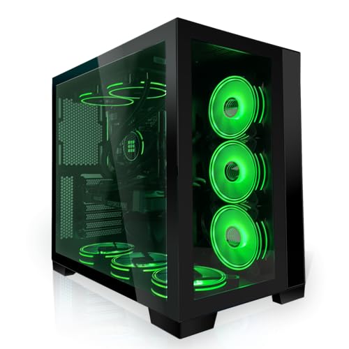 SYSTEMTREFF High-End Gaming PC AMD Ryzen 7 9800X3D 8x5.2GHz | Nvidia RTX 4080 Super 16GB DX12 | 1TB M.2 NVMe | 32GB DDR5 RAM | WLAN Desktop Computer Rechner für Gamer, Zocker & Streamer von SYSTEMTREFF