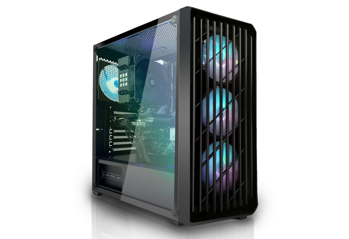 SYSTEMTREFF PC (AMD Ryzen 9 5950X, GT 710, 16 GB RAM, 1000 GB SSD, Luftkühlung) von SYSTEMTREFF