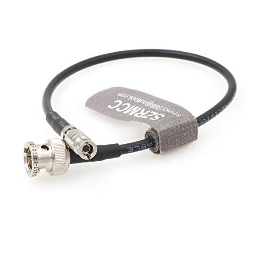 SZRMCC HD Micro Micro BNC mit hoher Dichte zu Standard BNC 12G-SDI UHD 4K Video Koaxialkabel (15cm,Gerade) von SZRMCC