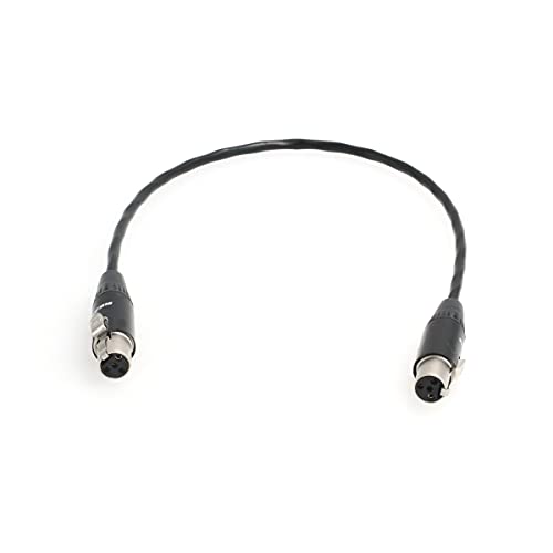 SZRMCC TA4F Mini XLR 4-polige Buchse auf TA4F Mini XLR 4-polige Buchse Pro Audiokabel für Kamera Mikrofon (30 cm) von SZRMCC