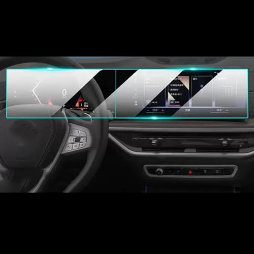 Kompatibel Mit X7 2023 2024 Autonavigation Schutz Autoradio GPS Navigation Gehärtetes Glas Schutzfolie Auto-Infotainment-Bildschirm von SZYNBQ