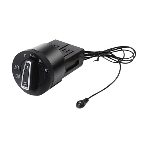 Scheinwerfer Nebel Lampe Schalter Kompatibel Mit VW Für J&etta Für Bora Für Golf MK4 Auto Scheinwerfer Nebelscheinwerfer Lampensteuerschalter 3BD941531 von SZYNBQ