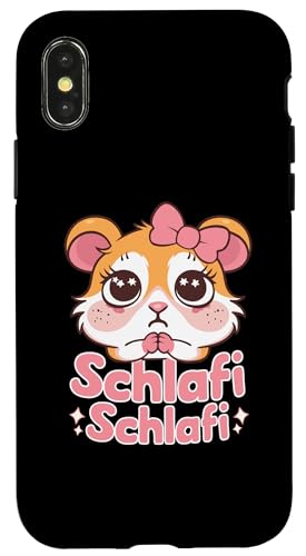 Hülle für iPhone X/XS Trauriger Hamster Hampter Schlafi Schlafi Sad Hamster Meme von Sad Hamster Hamstie Hamsti Meme Trauriger Hamster