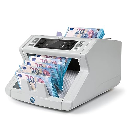 Safescan 2210 Geldzählmaschine, zählt sortierte Banknoten - Banknotenzähler mit 2-facher Echtheitsprüfung - zählt sortierte Banknoten aller Währungen von Safescan