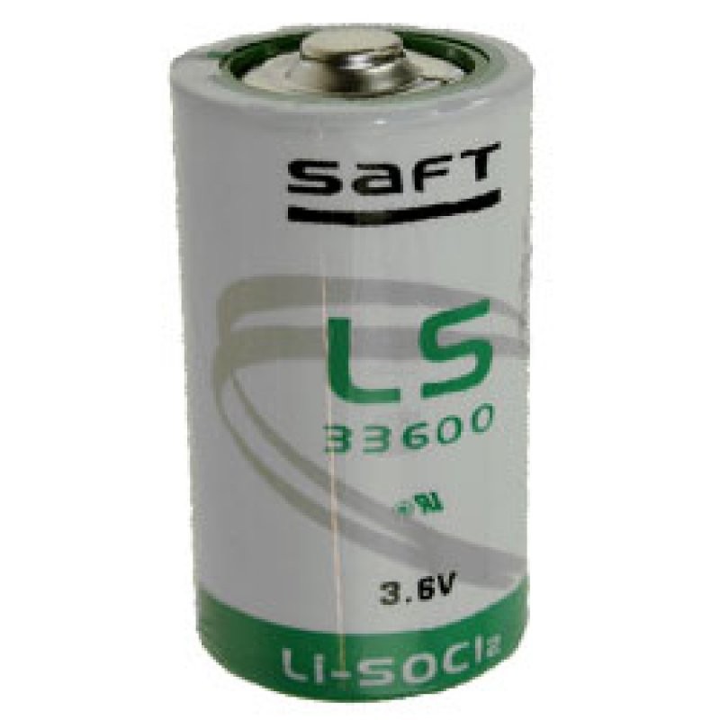 SAFT LS33600 Lithium Batterie 3.6V Primary LS 33600 von Saft