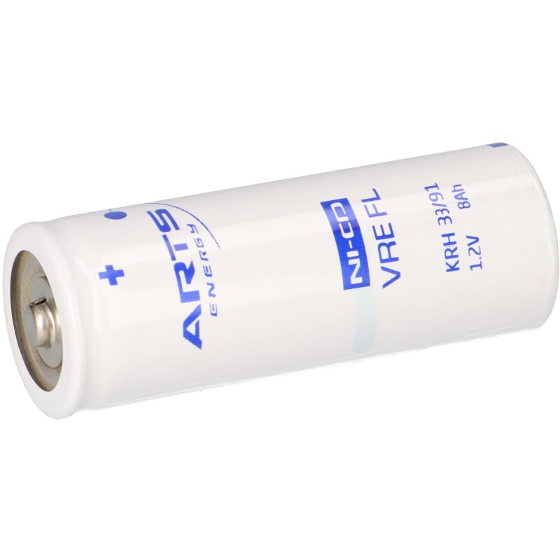 Saft Akku 3/2D - 1,2V / 8000mAh NiCD exgeschützt F (3/2 D) von Saft