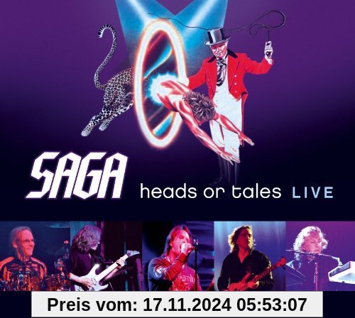 Heads Or Tales:Live von Saga